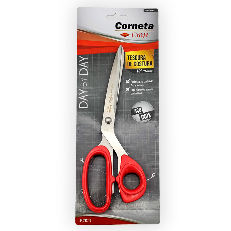 TESOURA P/COSTURA CORNETA DBD 10"