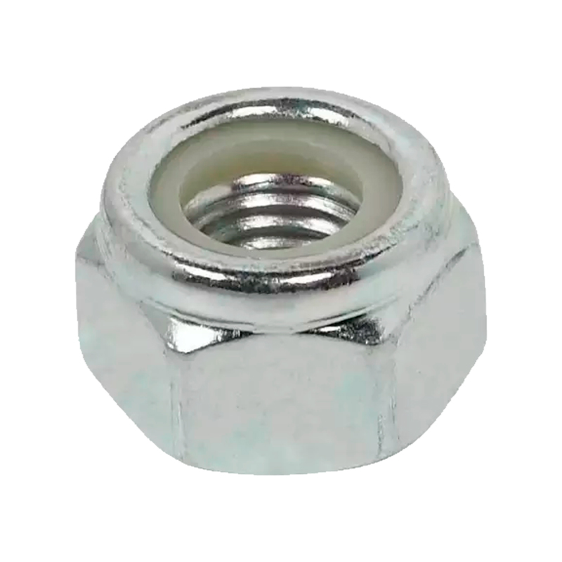 PORCA TRAVANTE C/NYLON B 1/4 C/100