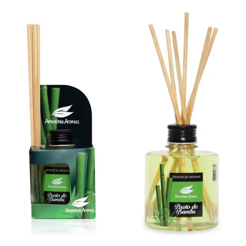 DIFUSOR AROMA AMZ.BROTO BAMBU 270ML