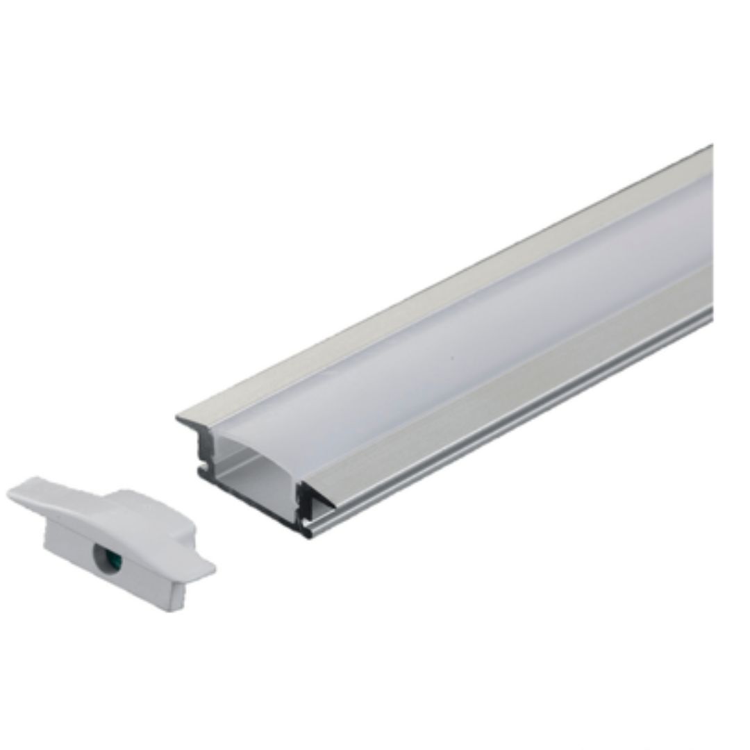 PERFIL GAYA EMBUTIR BRANCO 1MT 9342