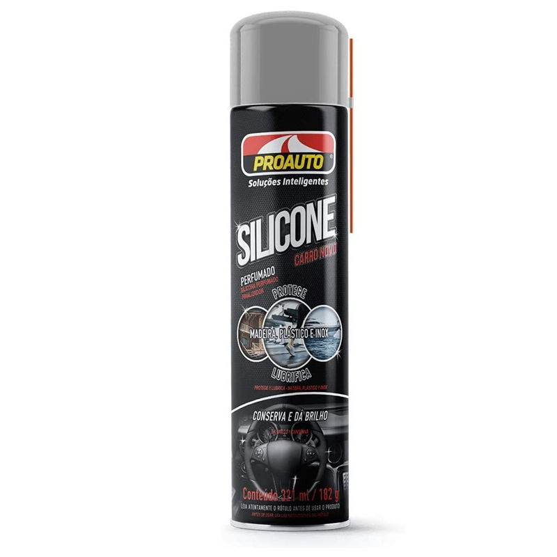 SILICONE PROAUTO CARRO NOVO 321ML