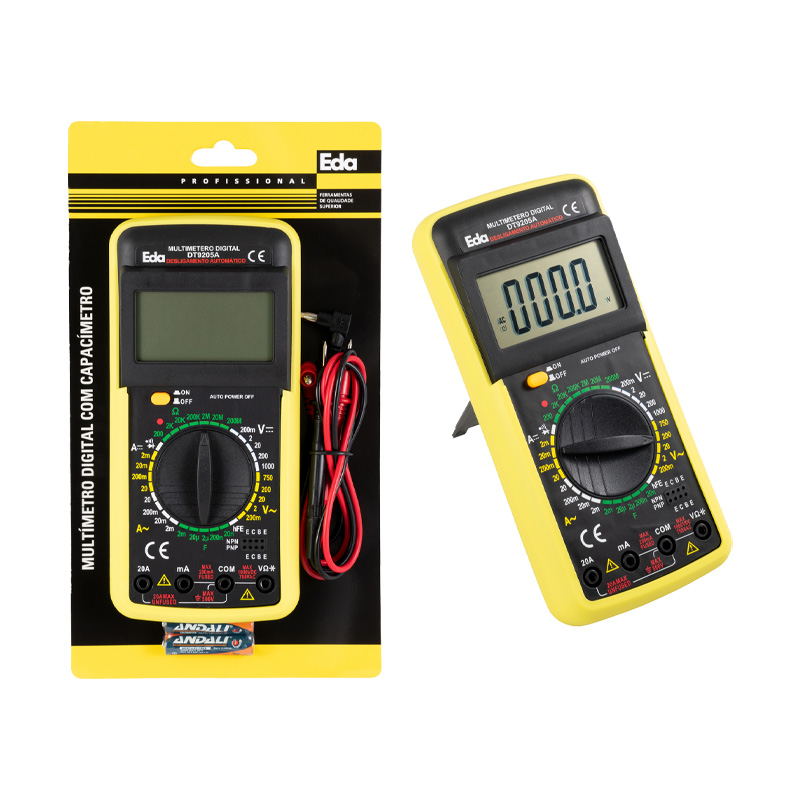 MULTIMETRO DIGITAL EDA 9205A 9KF