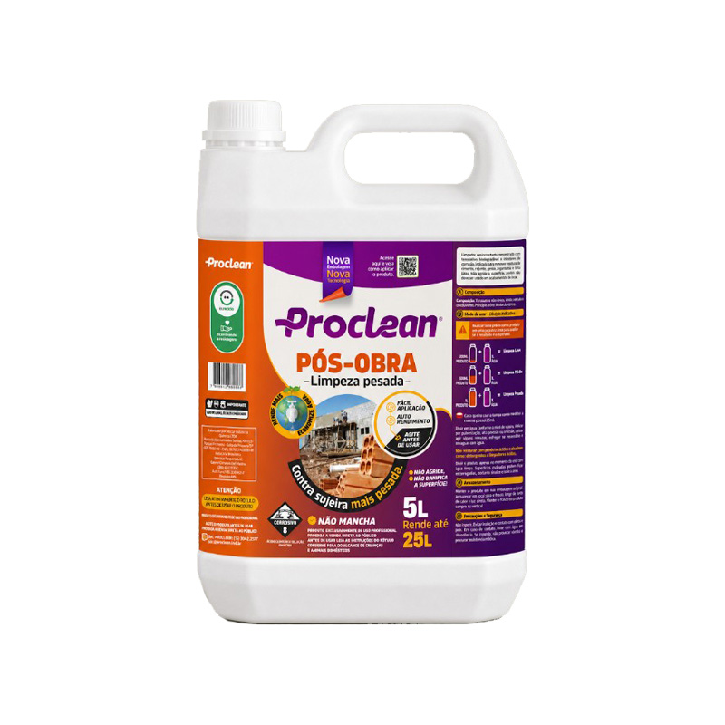 LIMPA POS OBRA PROCLEAN 05 LT