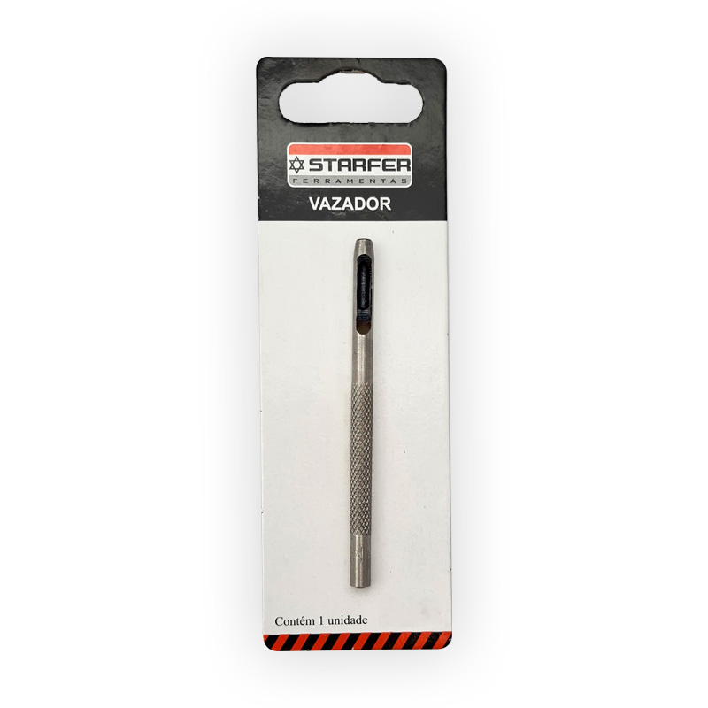 VAZADOR P/ COURO 03 MM STARFER