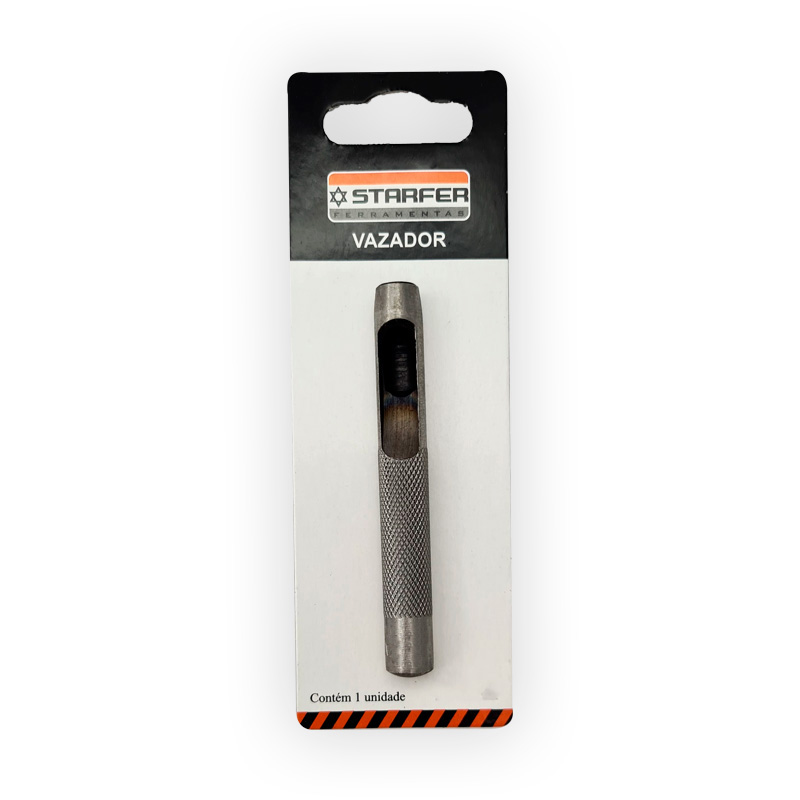 VAZADOR P/ COURO 07 MM STARFER