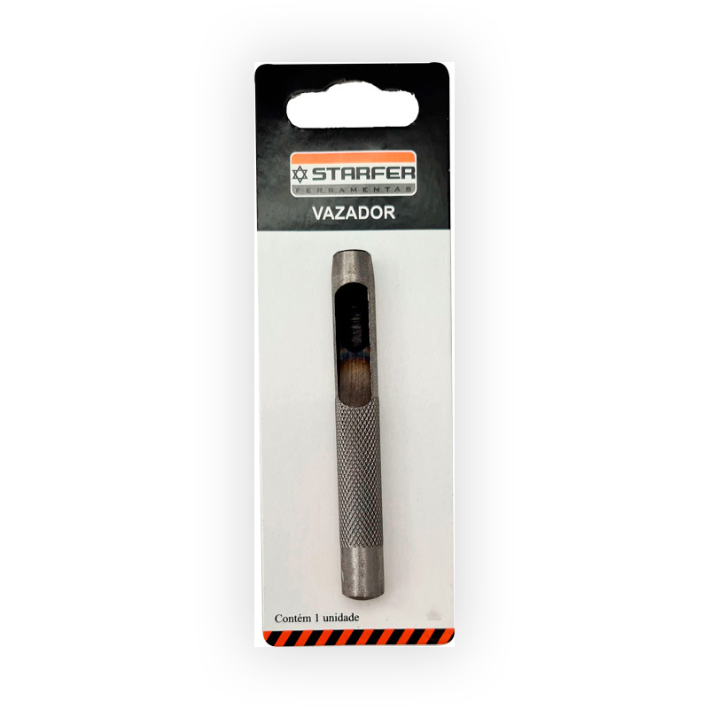 VAZADOR P/ COURO 08 MM STARFER