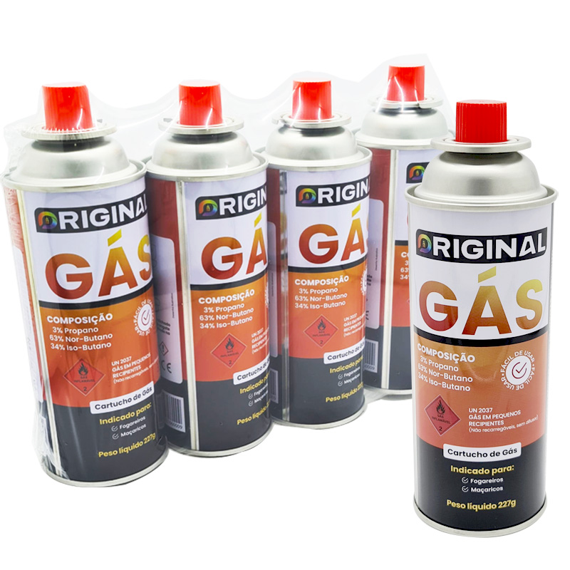 CARGA GAS P/MACAR/FOG ORIGINAL 227G