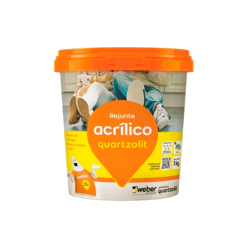 REJUNTE QUARTZ ACR. CINZA ART. 1KG