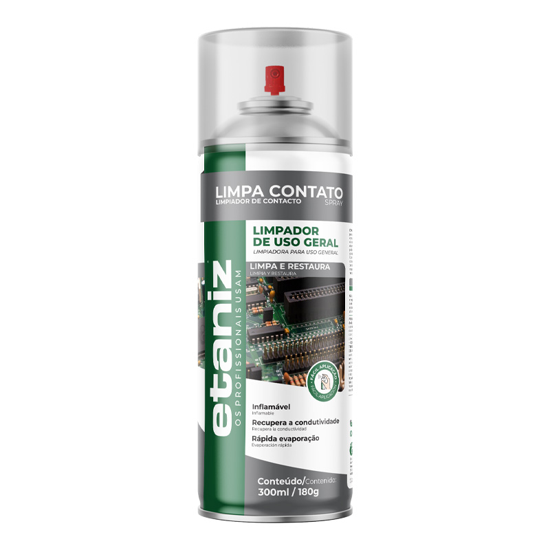 LIMPA CONTATO SPRAY ETANIZ 300ML