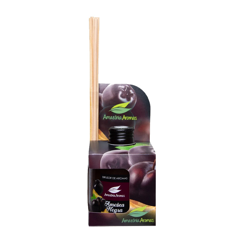 DIFUSOR AROMA AMZ.AMEIXA NEG.270ML