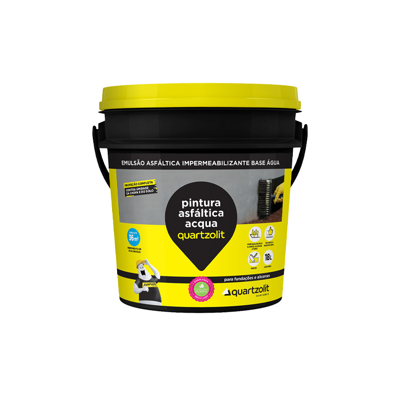 PINTURA ASF. ACQUA QUARTZOLIT 18LT