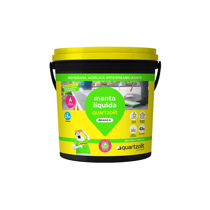MANTA LIQ. BRANCA QUARTZOLIT 4,5KG