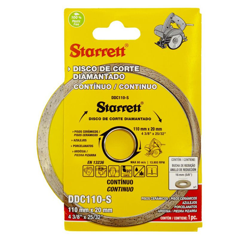 DISCO DIAM.STARRETT CONTINUO