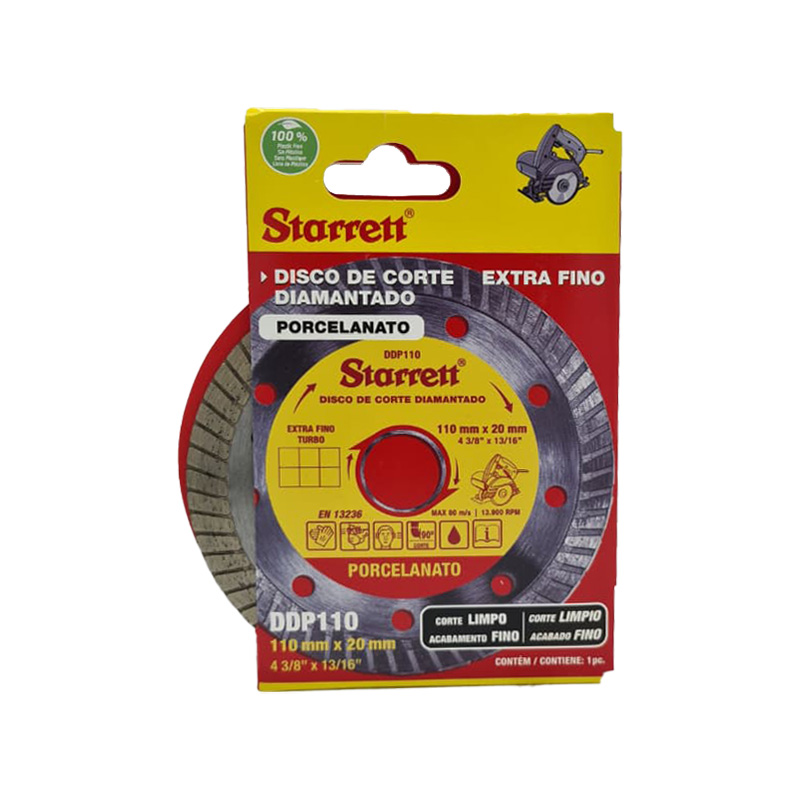 DISCO DIAM.STARRETT.EXACT PORCELAN