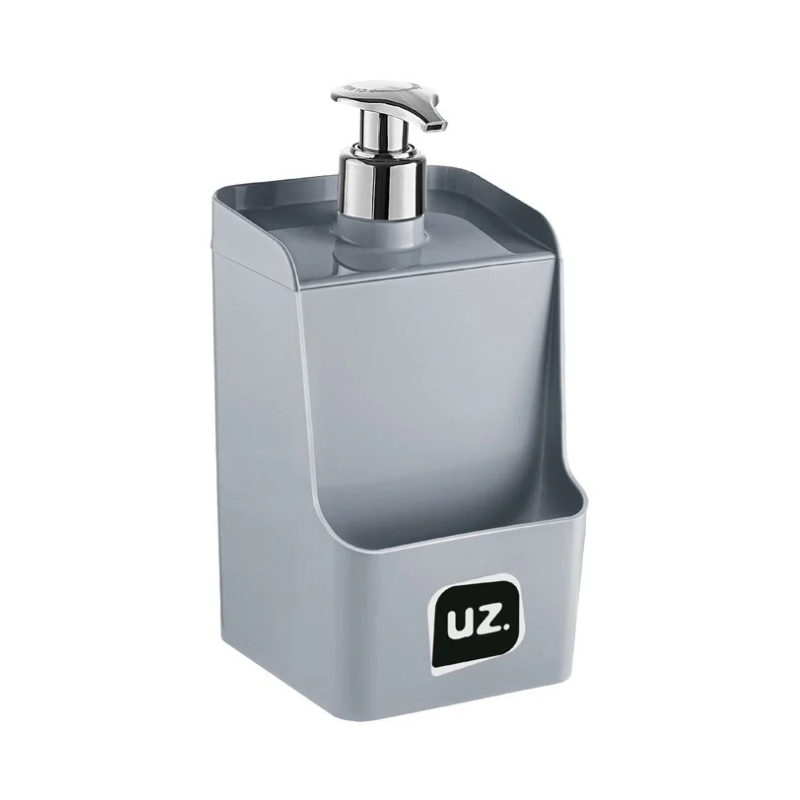 DISPENSER SLIM PLAST.CINZA-UZ399