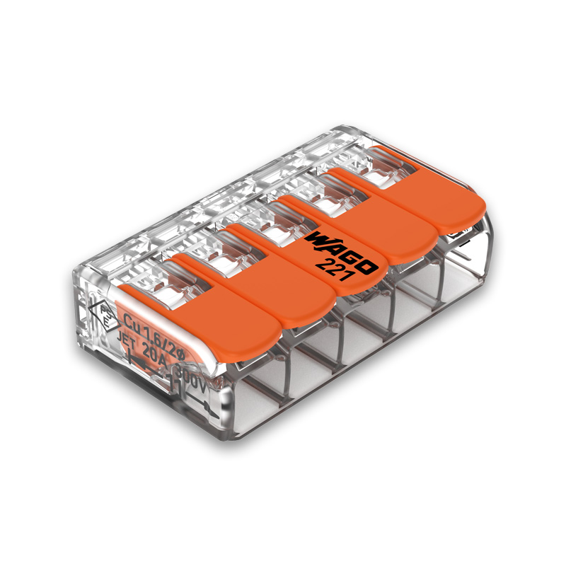 CONECTOR WAGO EMENDA 05P 221-4MM