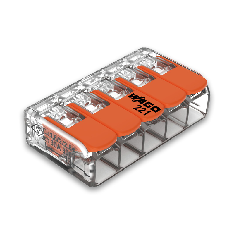 CONECTOR WAGO EMENDA 05P 221-6MM