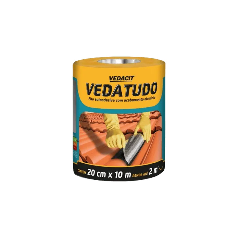 FITA VEDA TUDO VEDACIT 20CMX10MT