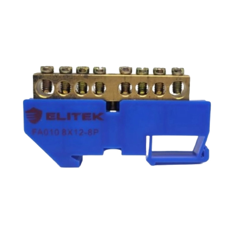 BARRAMENTO ELITEK NEUTRO 08TERM AZL