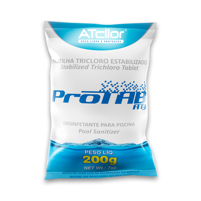 PASTILHA TRICLORO PROTAB AT3 200G