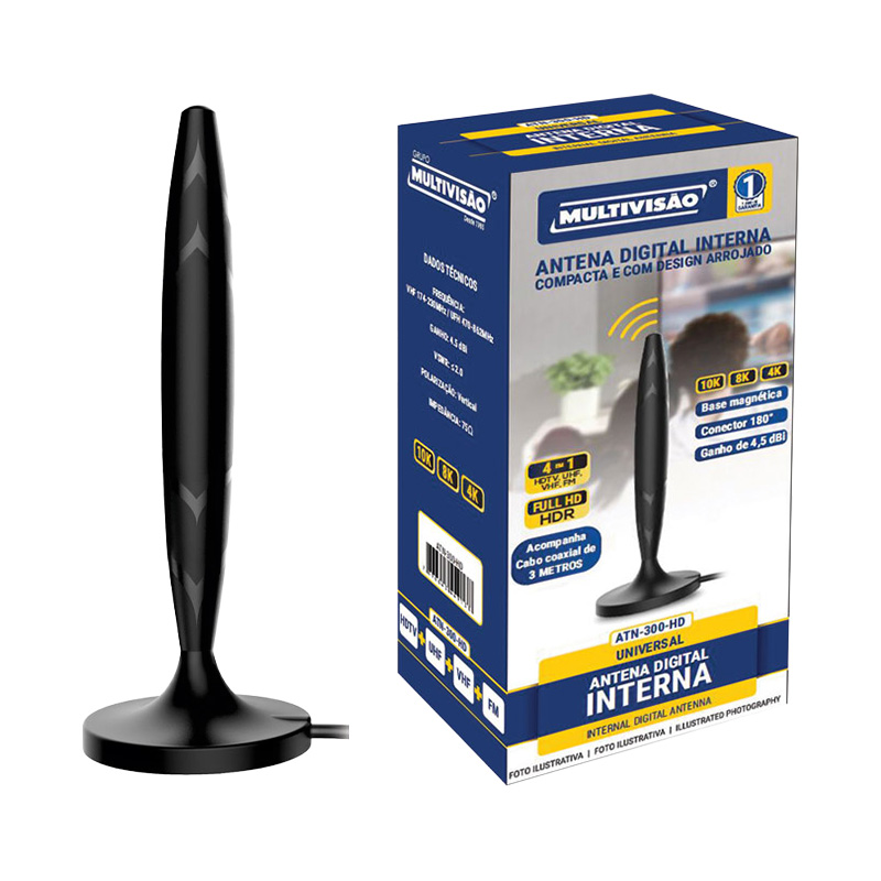 ANTENA DIG.INT.MULTIVISAO CB.3,0MT