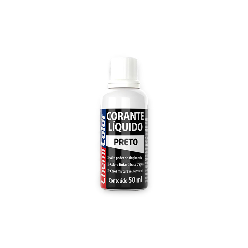 CORANTE CHEMICOLOR PRETO 50ML