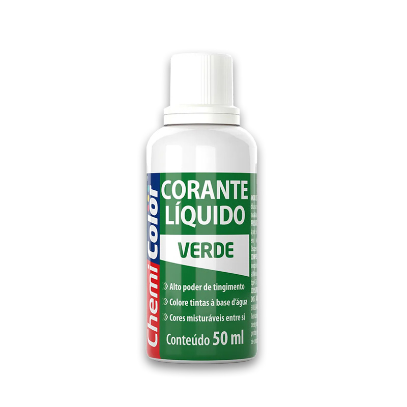 CORANTE CHEMICOLOR VERDE 50ML
