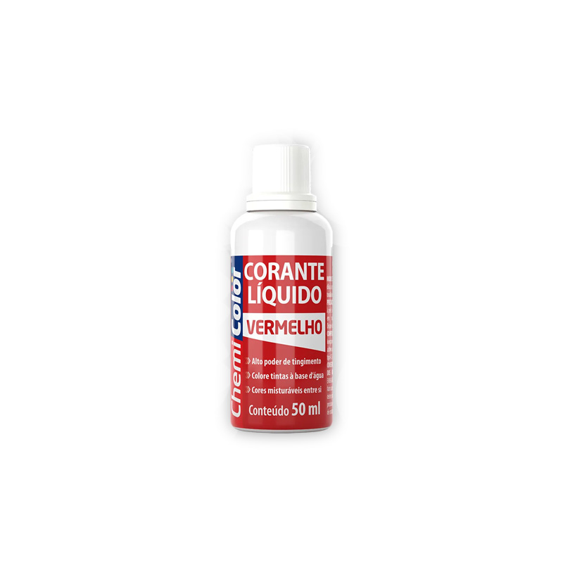 CORANTE CHEMICOLOR VERMELHO 50ML