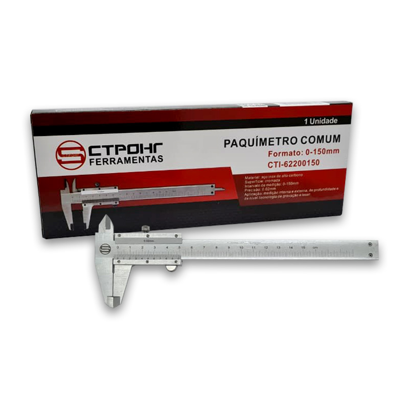 PAQUIMETRO CTPOHR ACO 150MM