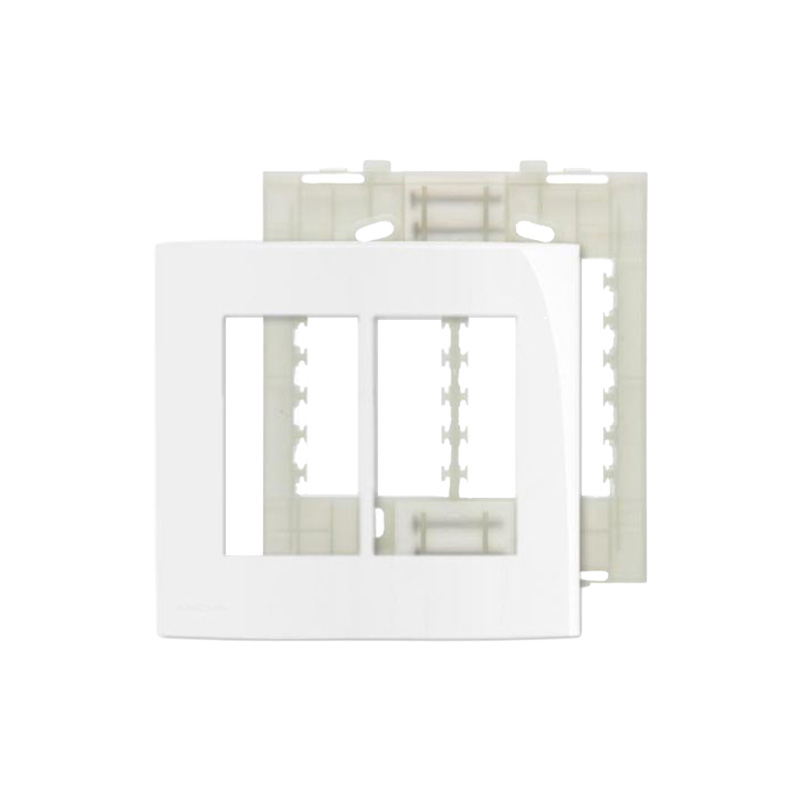 PLACA 4X4 6POSTOS HR C/SUP SLEEK BR