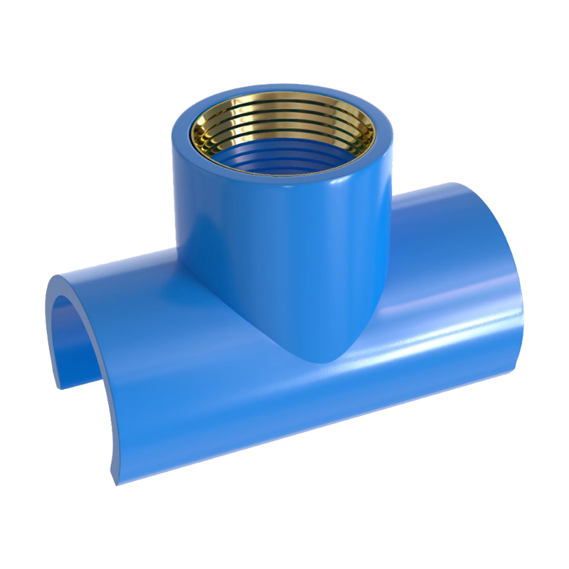 TAPA FURO TEE RRR ESTRELA 25X1/2 AZ