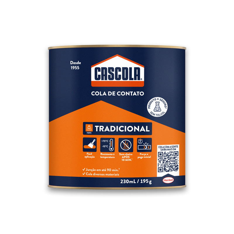 CASCOLA  195 GRS S/TOLUOL