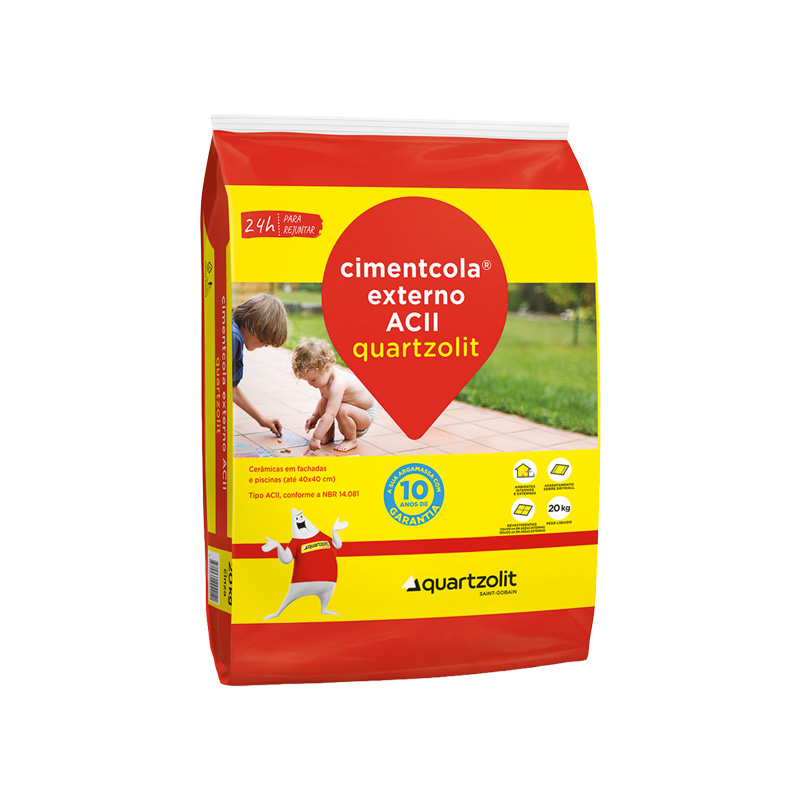 ARG.QUARTZ AC2 EXT. CINZA 20KG