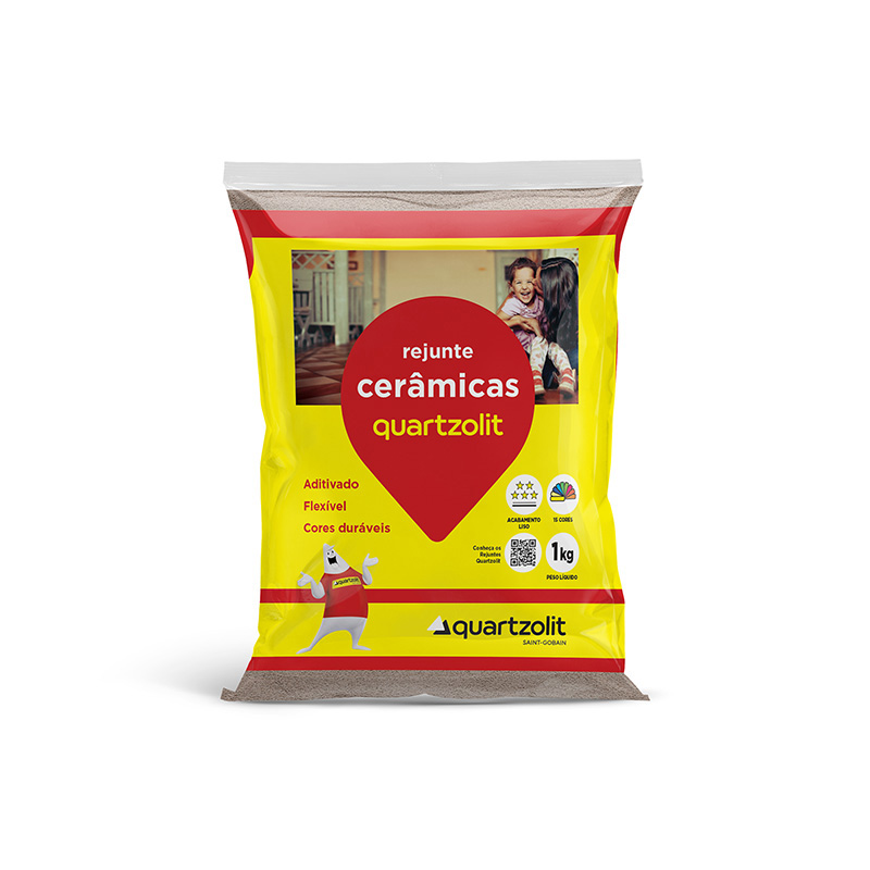 REJUNTE QUARTZ FLEX MARROM CAFE 1KG