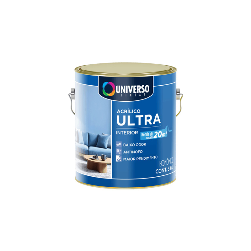 LATEX ACR.ULTRA UNIVERSO  3,6L BCO
