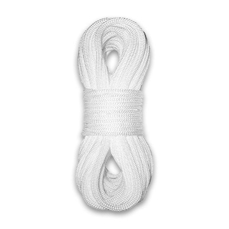 CORDA POLIESTER 06MM X  30MT BRANCA